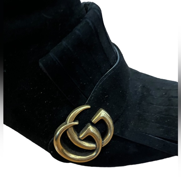 Gucci Suede Ankle Booties Size EU 39 - Picture 7 of 8